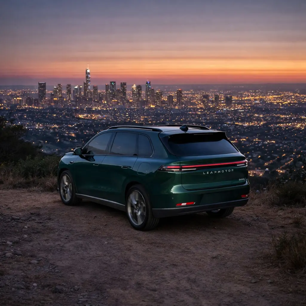 2024 Leapmotor C10 rear view