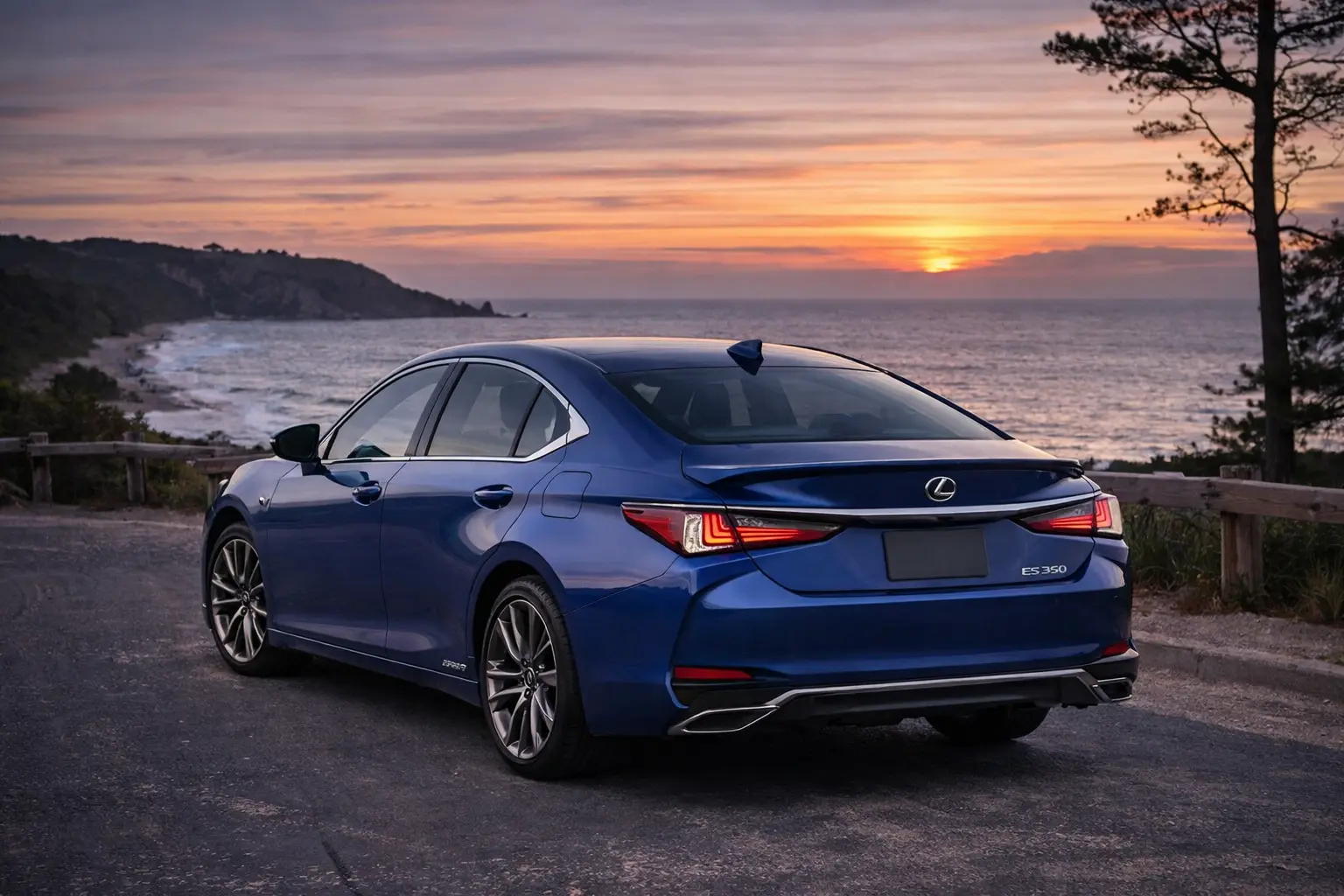 2023 Lexus ES 350 rear view