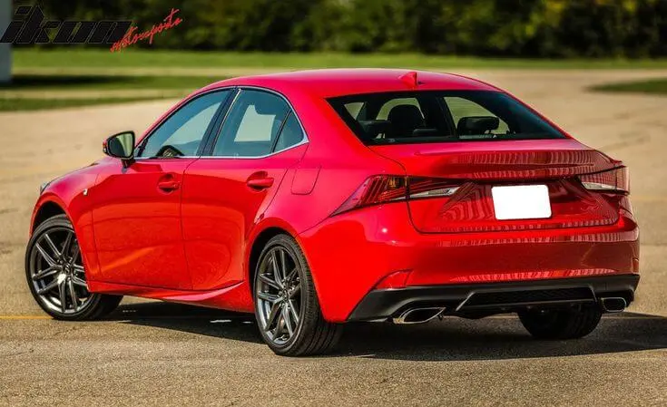 2014 Lexus IS 300 rear view