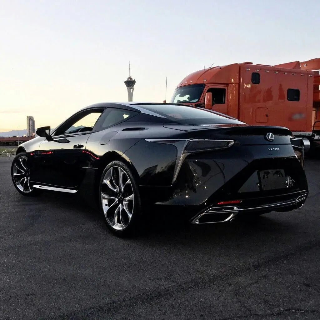 2018 Lexus LC 500h rear view