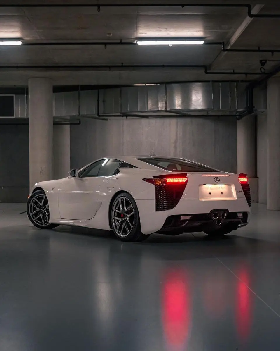 2012 Lexus LFA rear view