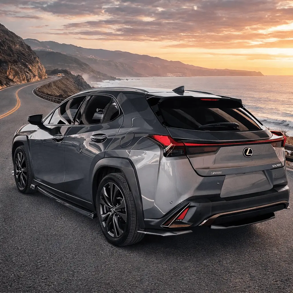 2025 Lexus LX 700h rear view