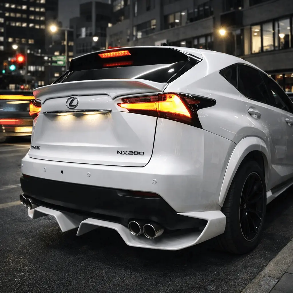 2018 Lexus NX 300h rear view