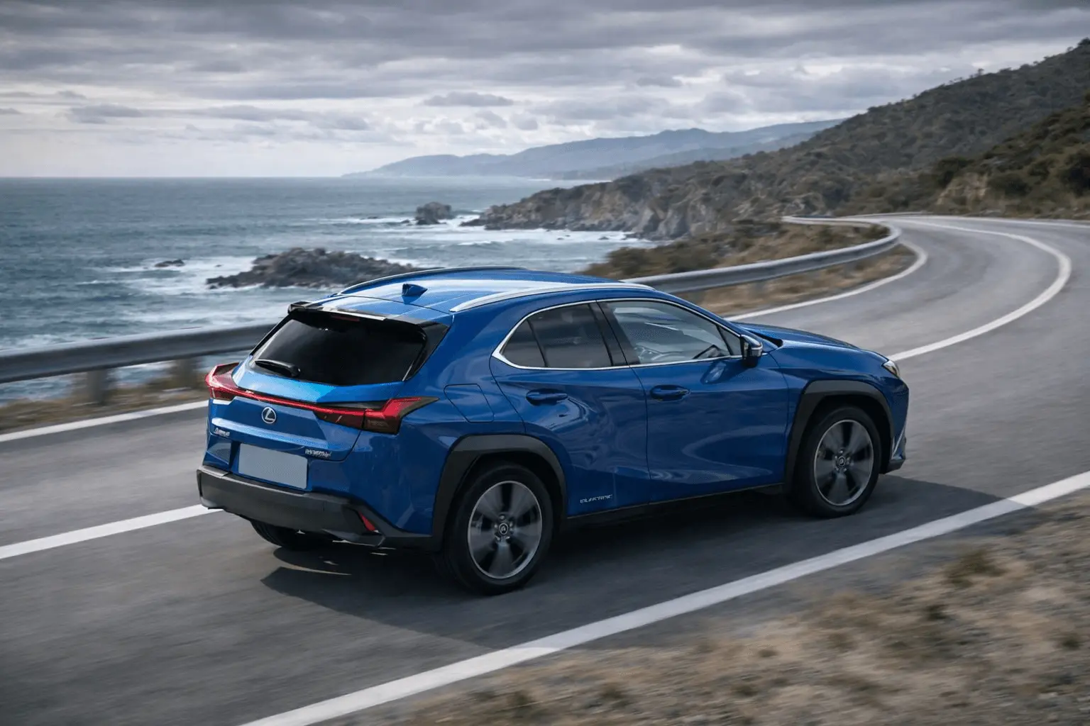 2022 Lexus UX 300e rear view