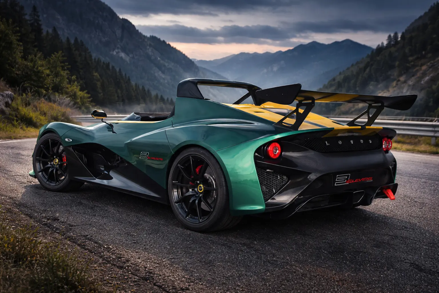 2008 Lotus 2-Eleven rear view