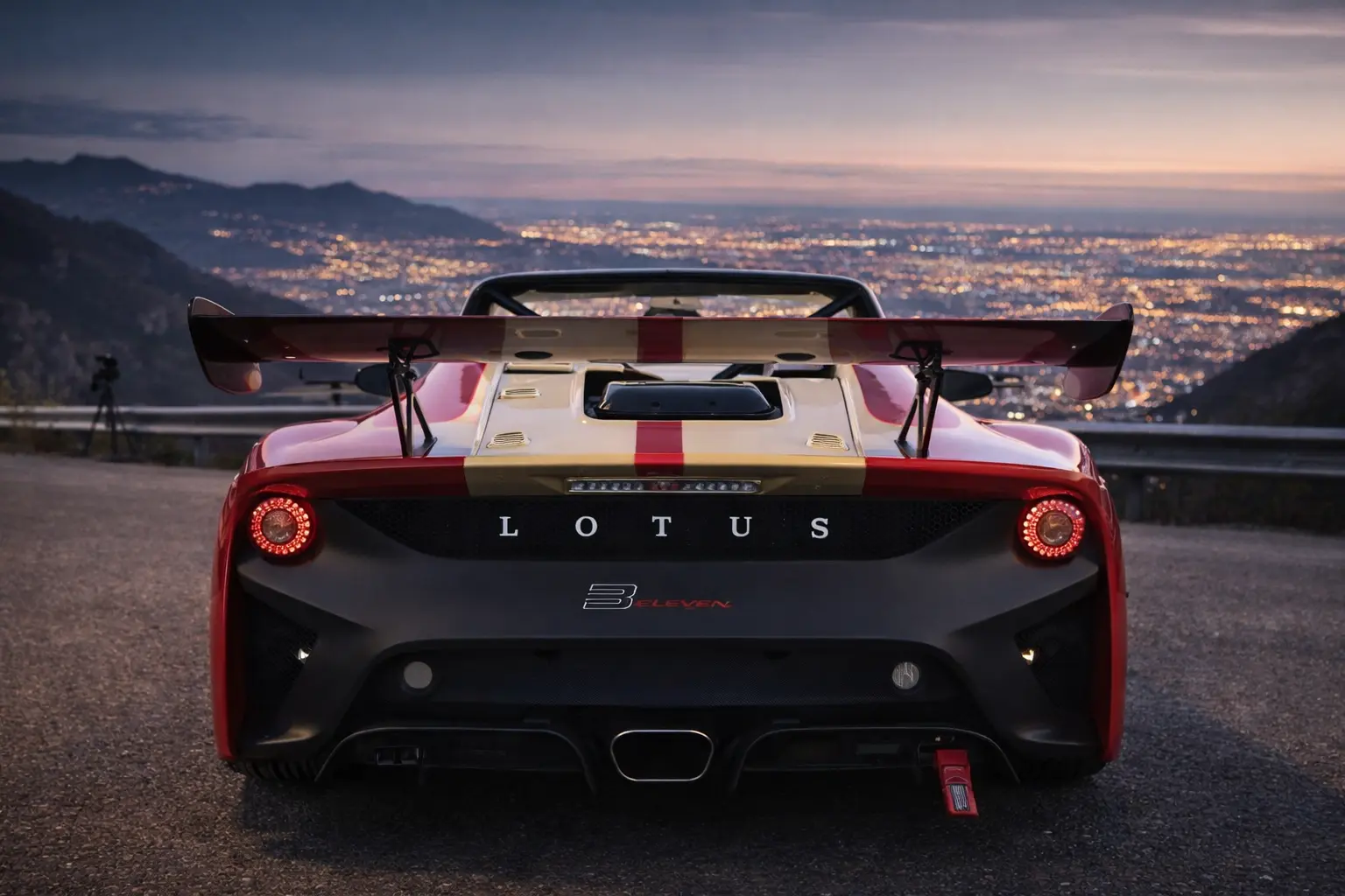 2018 Lotus 3-Eleven rear view