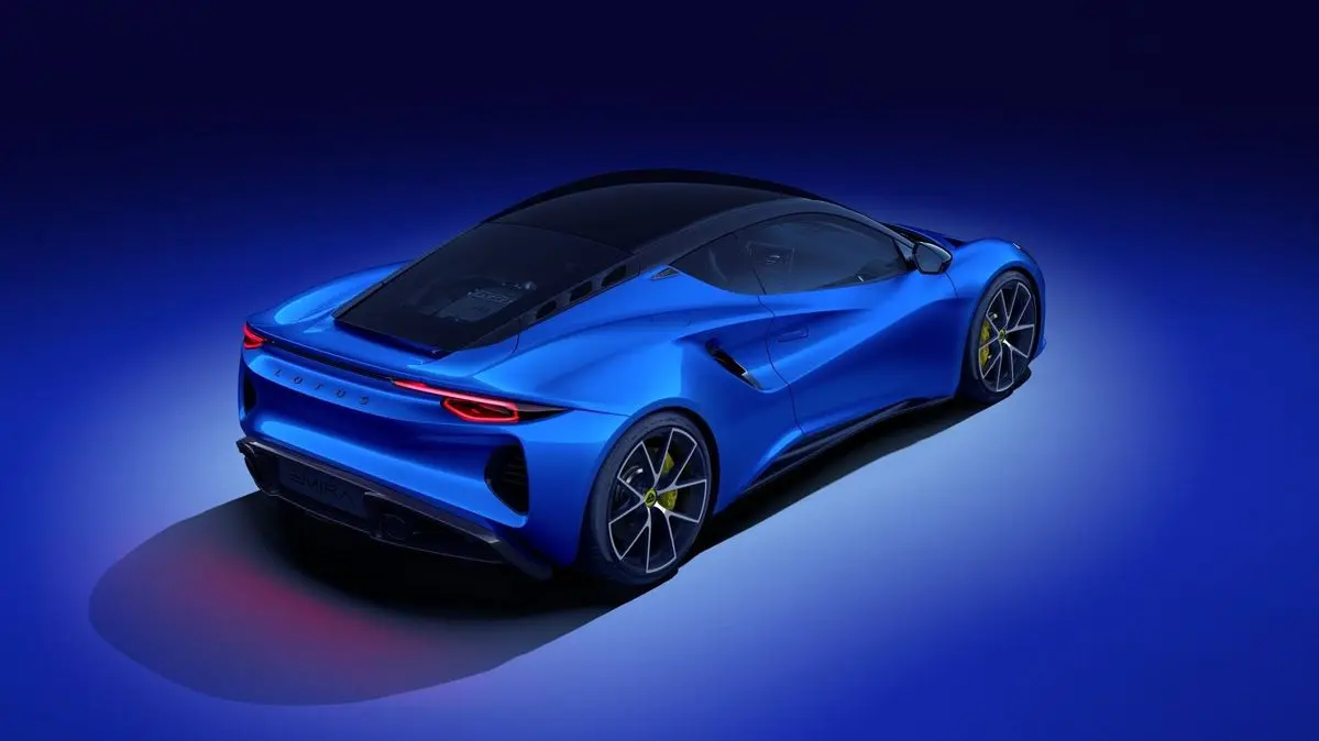 2025 Lotus Emira rear view