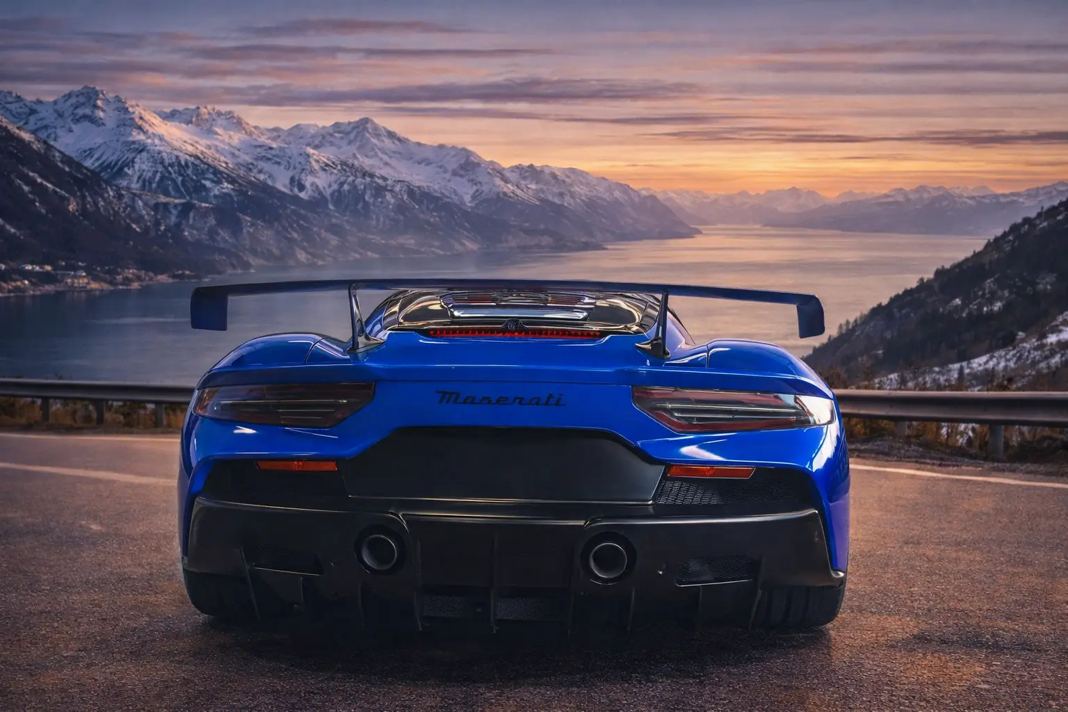 2025 Maserati GT2 Stradale rear view