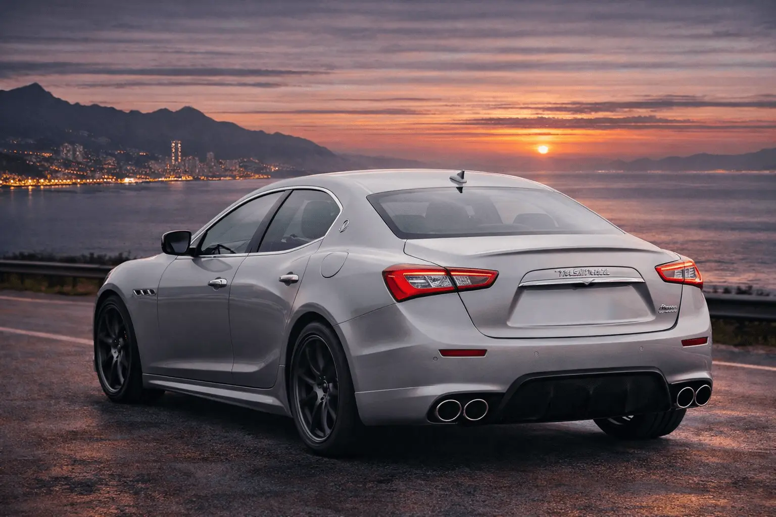 2023 Maserati Ghibli rear view