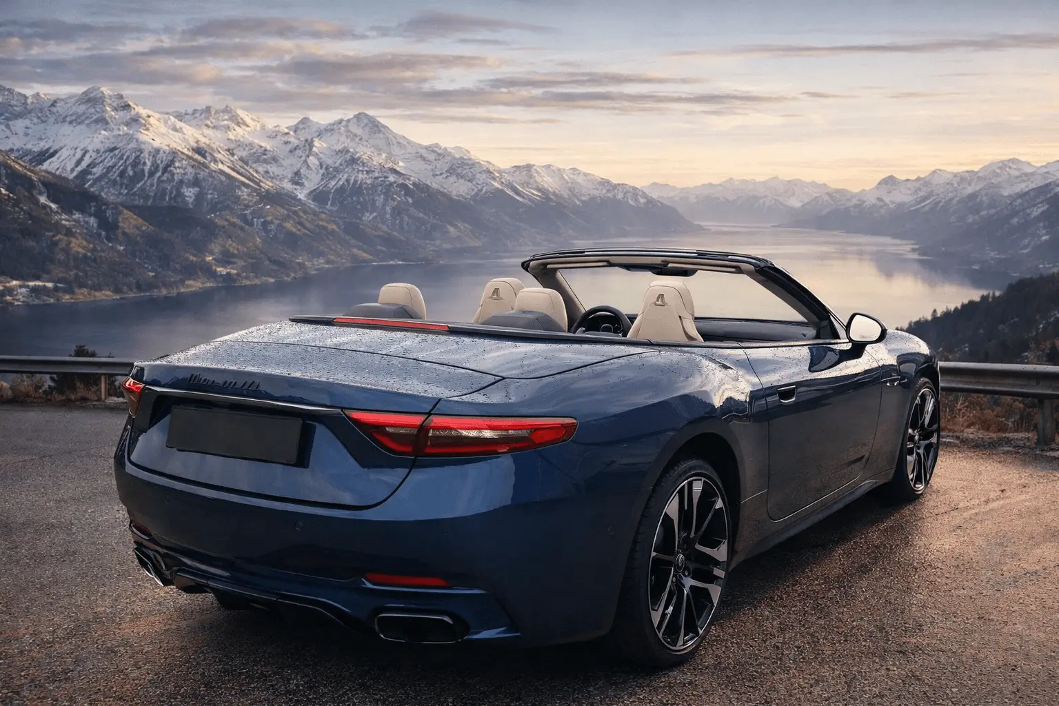 2025 Maserati GranCabrio rear view