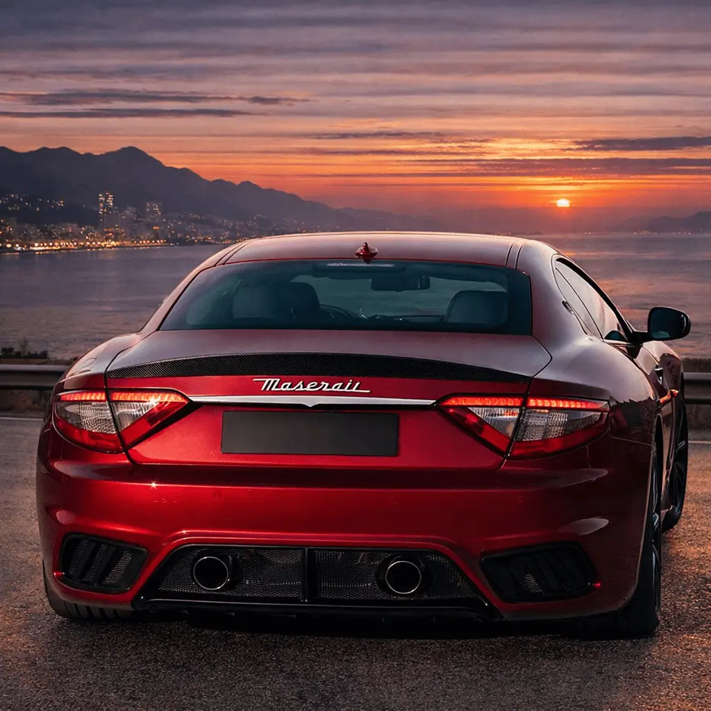 2017 Maserati GranTurismo rear view