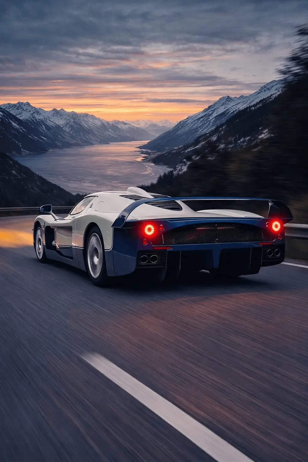 2005 Maserati MC12 rear view