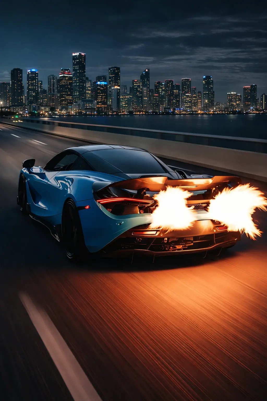 2022 McLaren 765LT Spider rear view