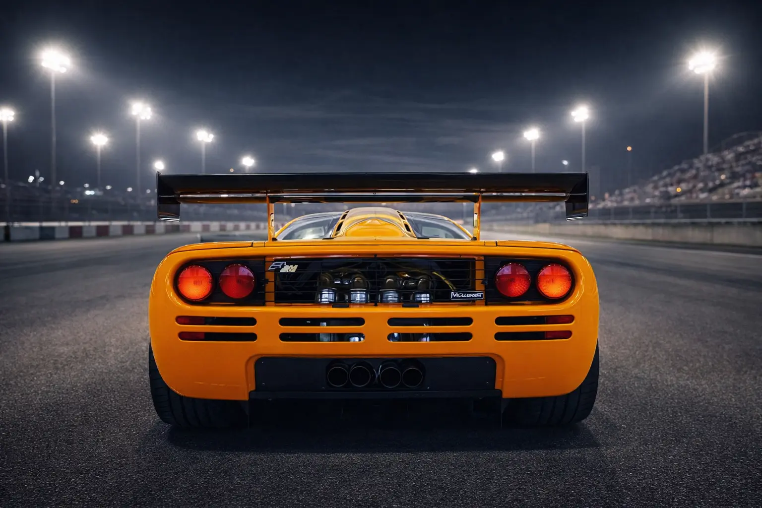 2000 McLaren F1 rear view