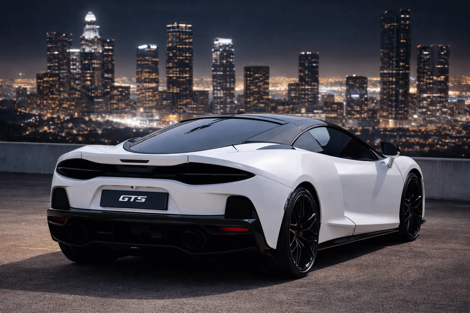 2025 McLaren GTS rear view