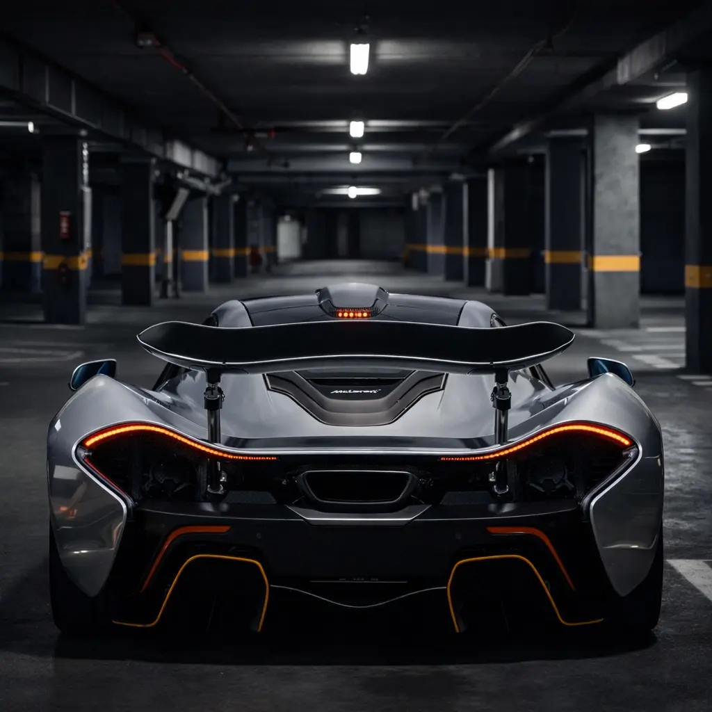2016 McLaren P1 rear view