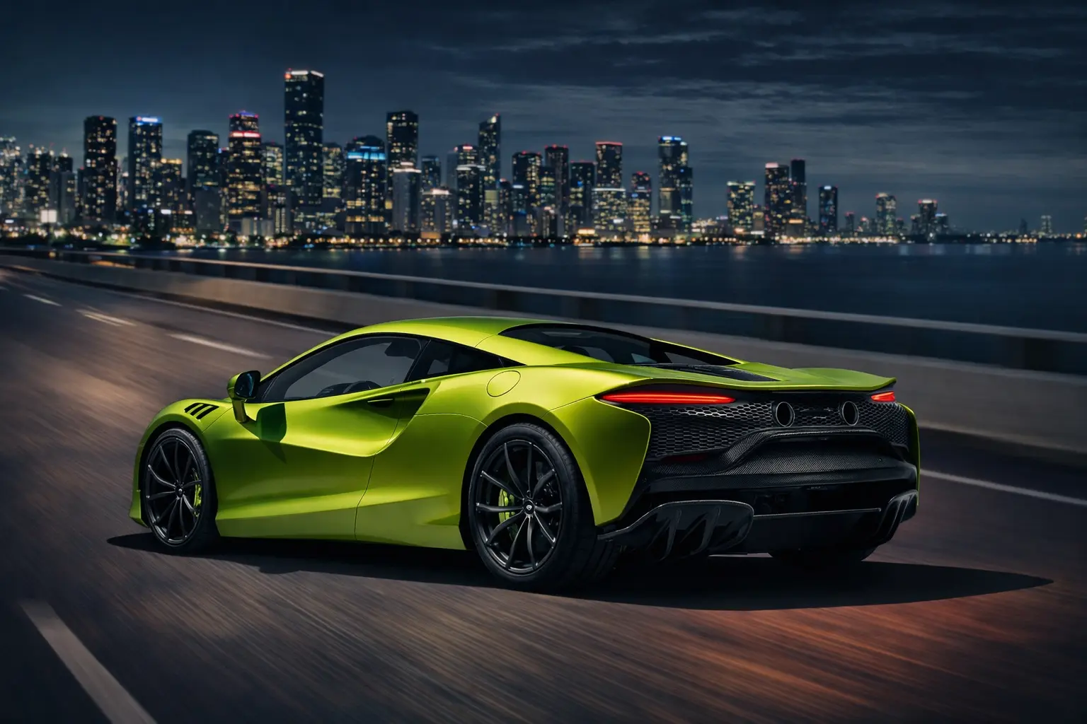 2023 McLaren Artura rear view