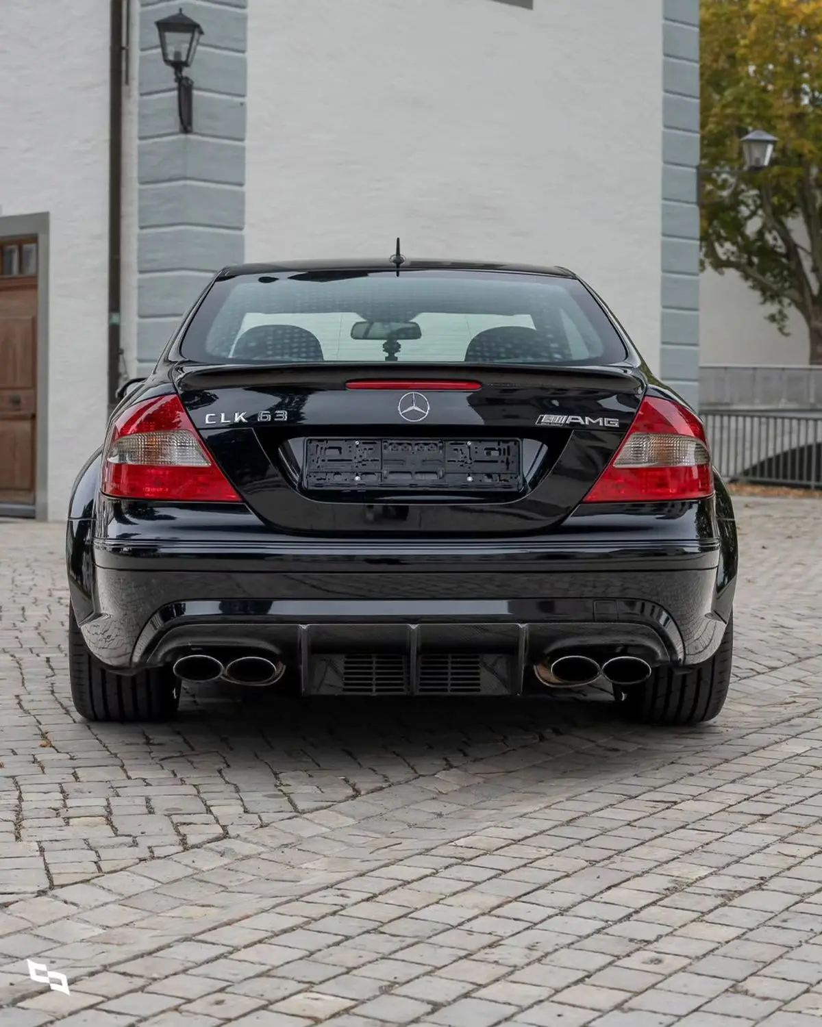 2008 Mercedes-Benz CLK 63 AMG rear view