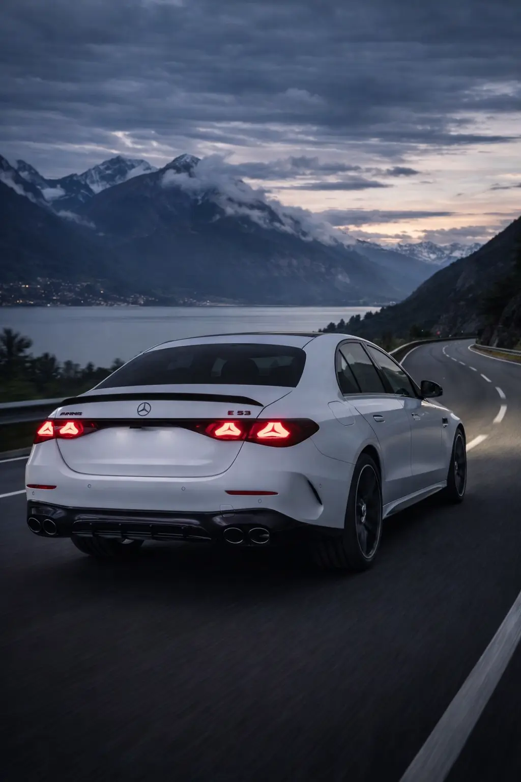 2025 Mercedes-Benz E 53 AMG rear view