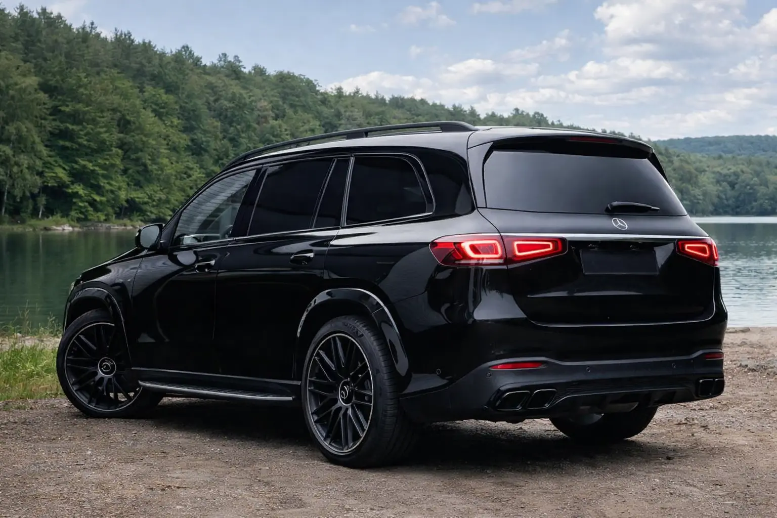 2023 Mercedes-Benz GLS 63 AMG rear view