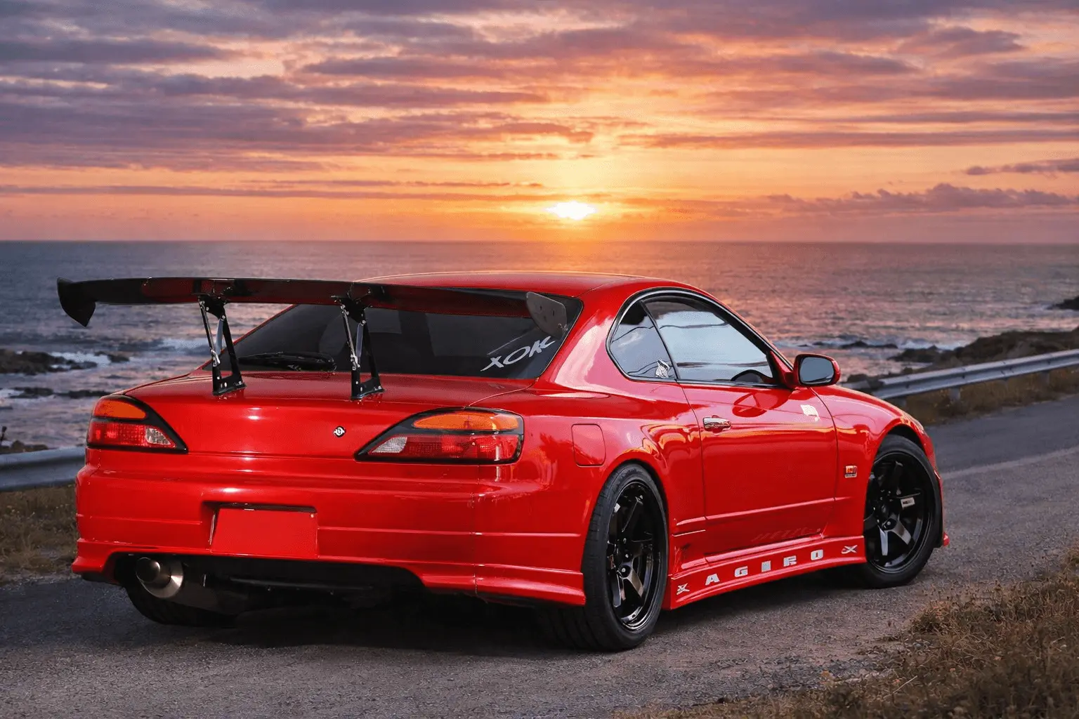 1997 Nissan Silvia rear view