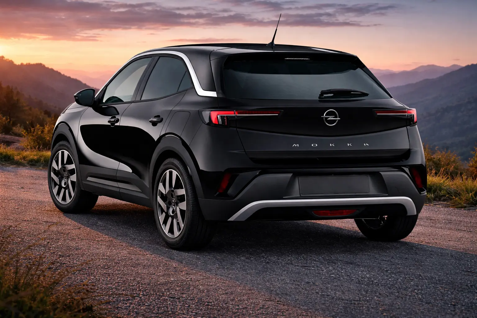 2022 Opel Grandland rear view