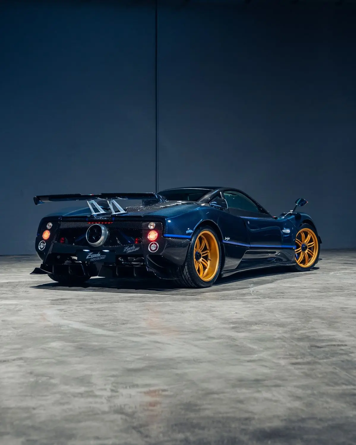 Pagani Zonda rear view