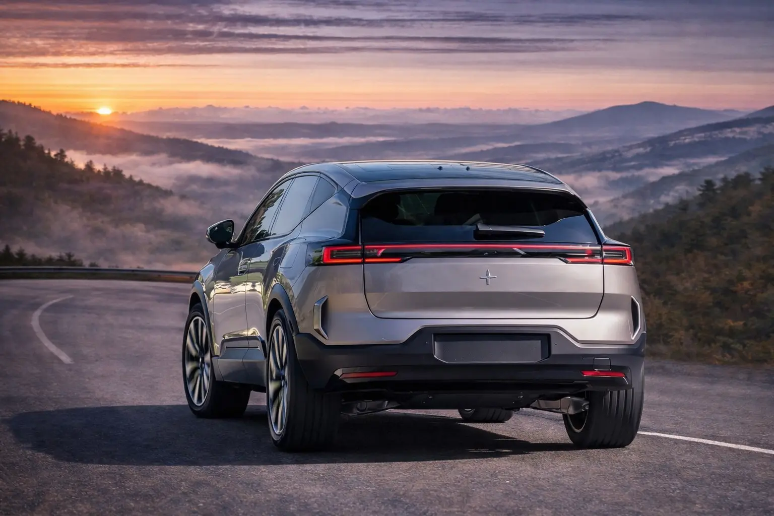 2024 Polestar 3 rear view