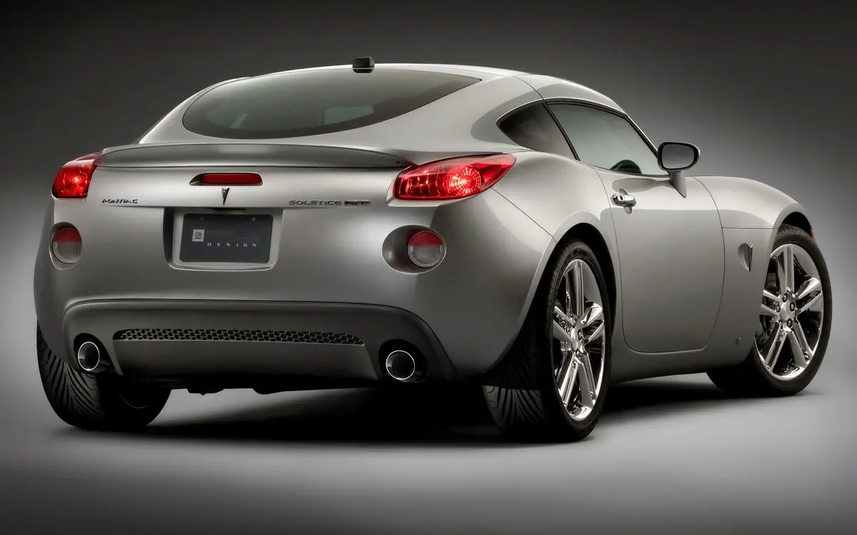 2008 Pontiac Solstice rear view
