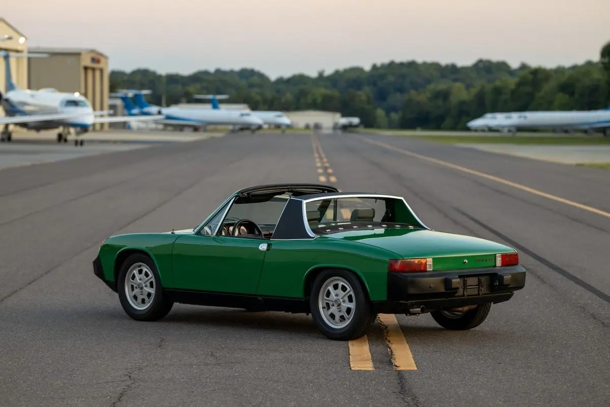 1976 Porsche 914 rear view
