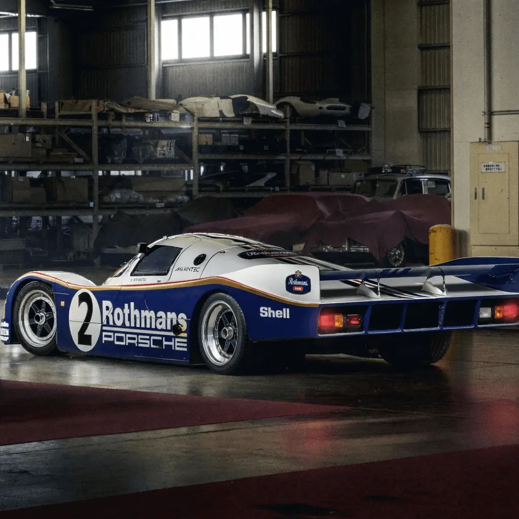 1983 Porsche 962 rear view