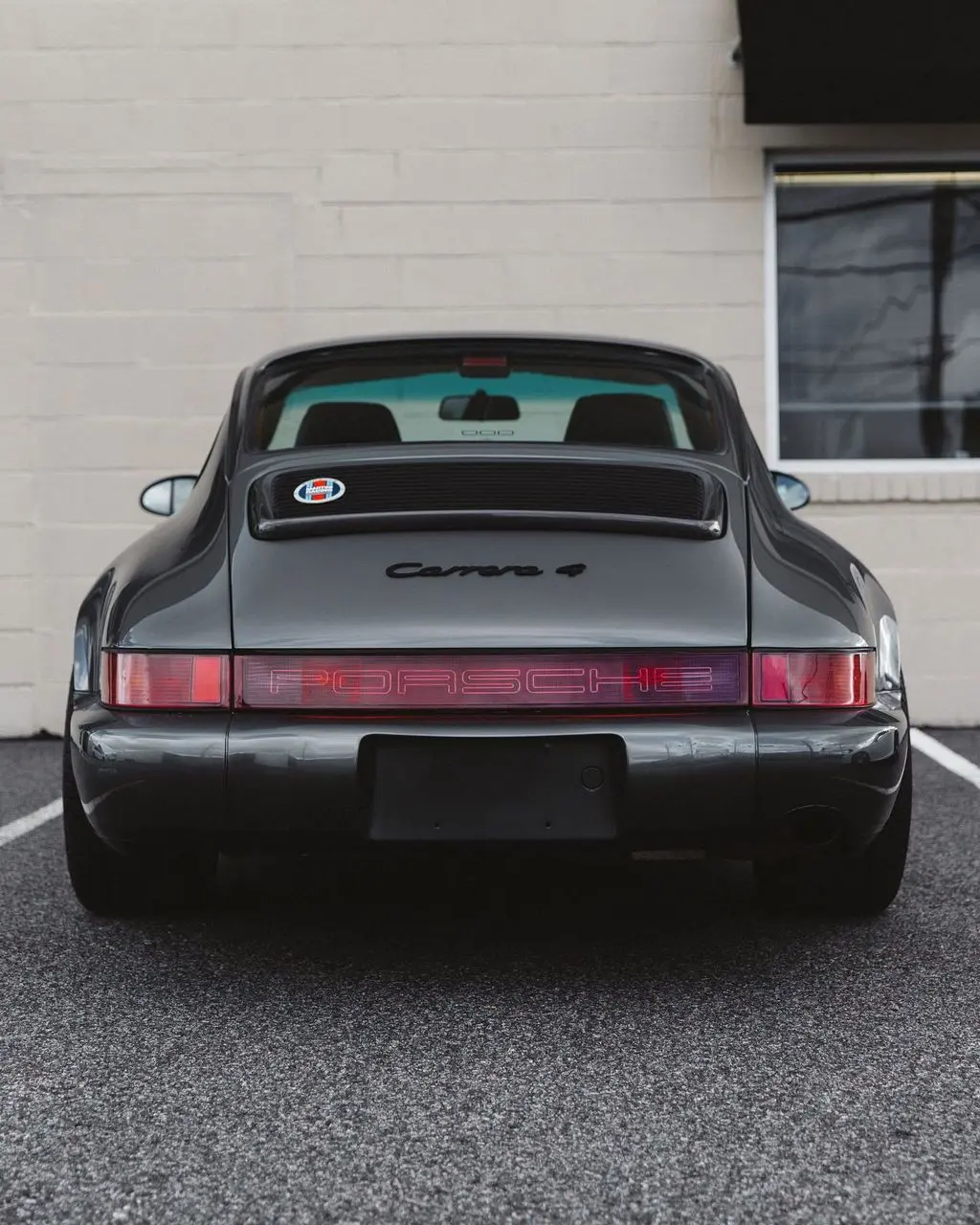 1990 Porsche 964 rear view