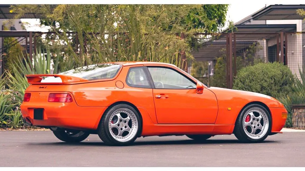1994 Porsche 968 rear view