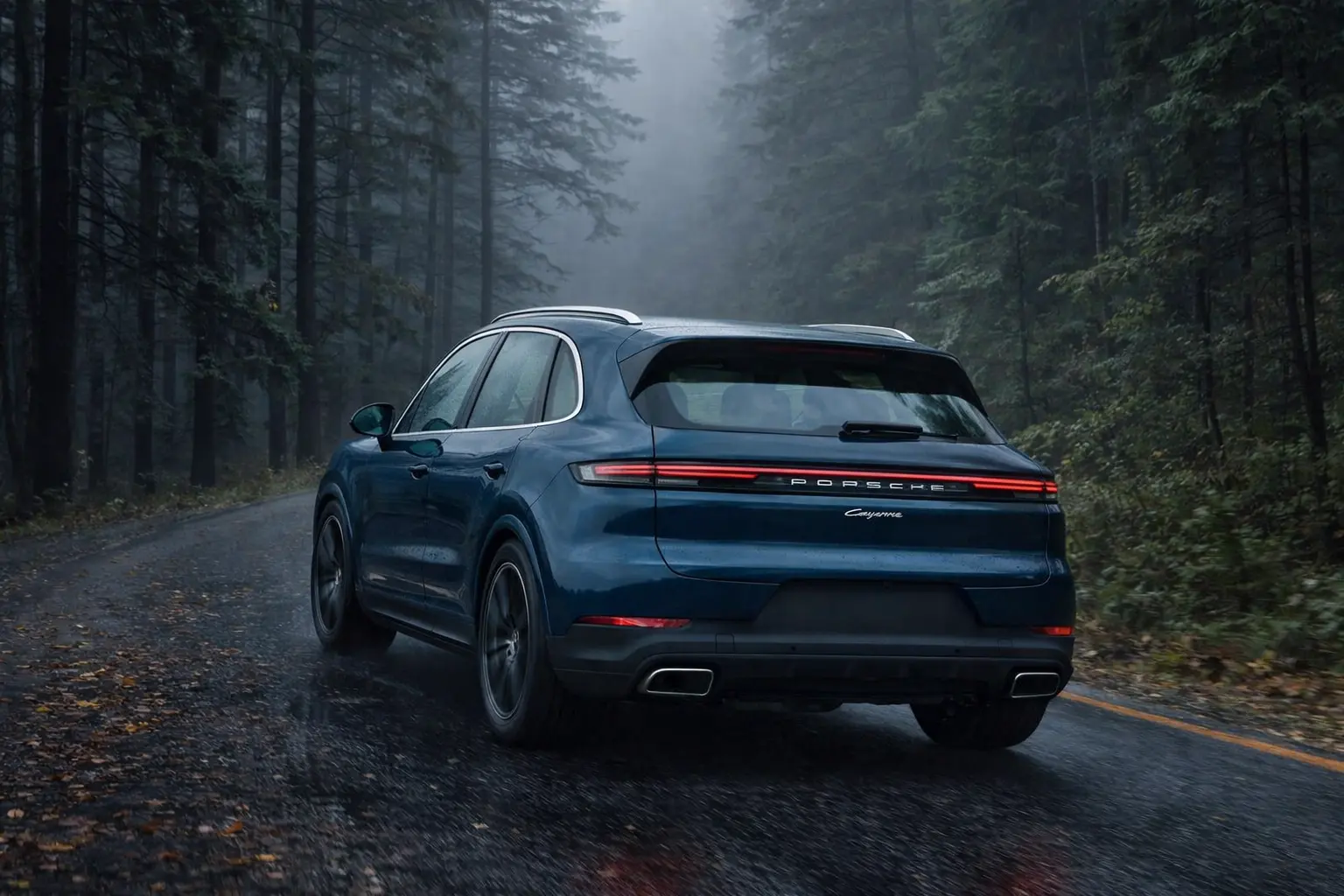 2021 Porsche Macan rear view