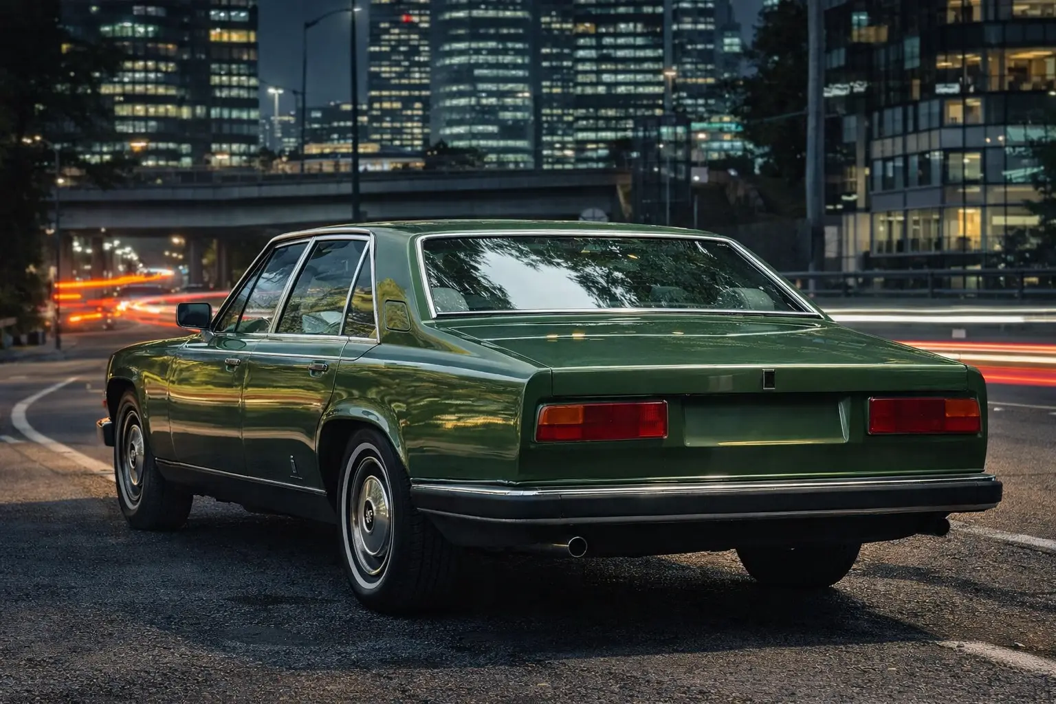 1981 Rolls-Royce Camargue rear view