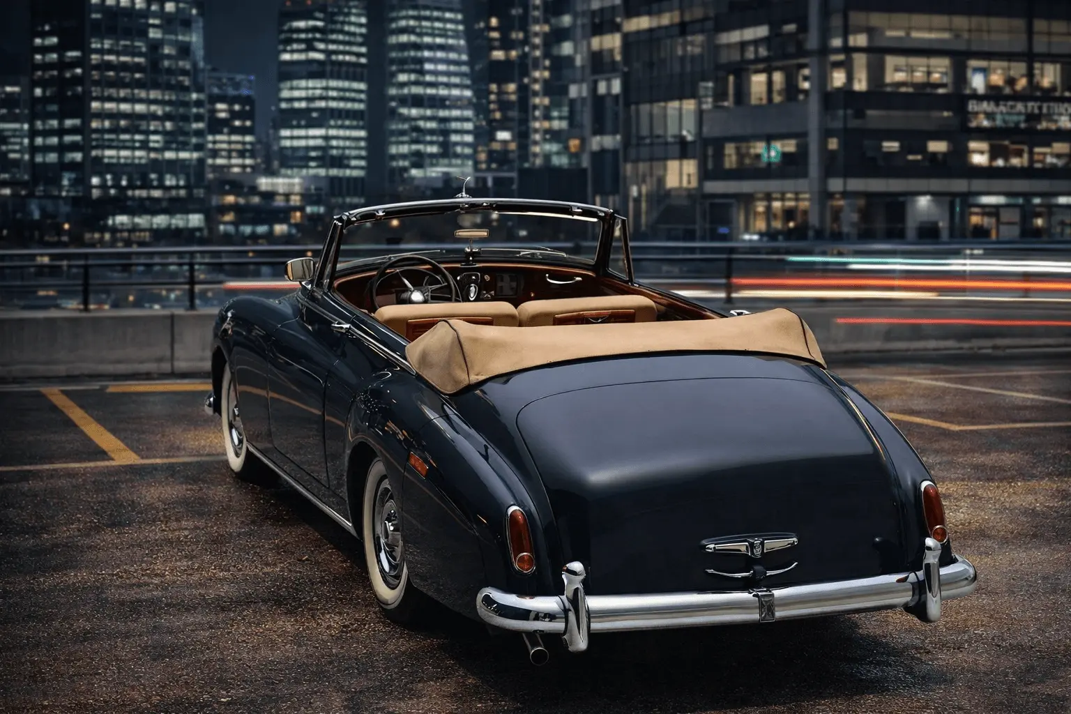 1957 Rolls-Royce Cloud rear view