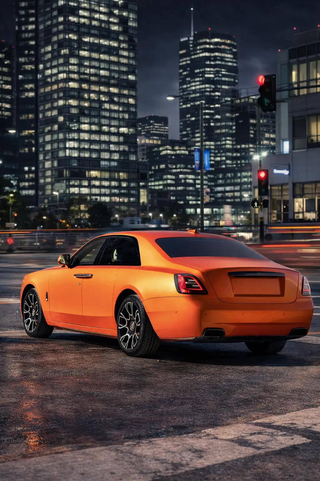 2022 Rolls-Royce Ghost rear view