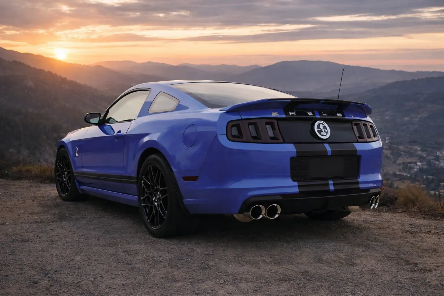 2007 Shelby GT rear view