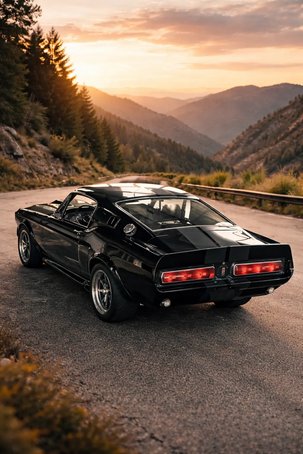 1970 Shelby Mustang GT-H rear view