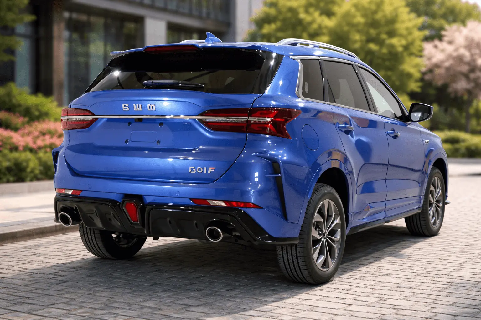 2025 SWM G01F rear view