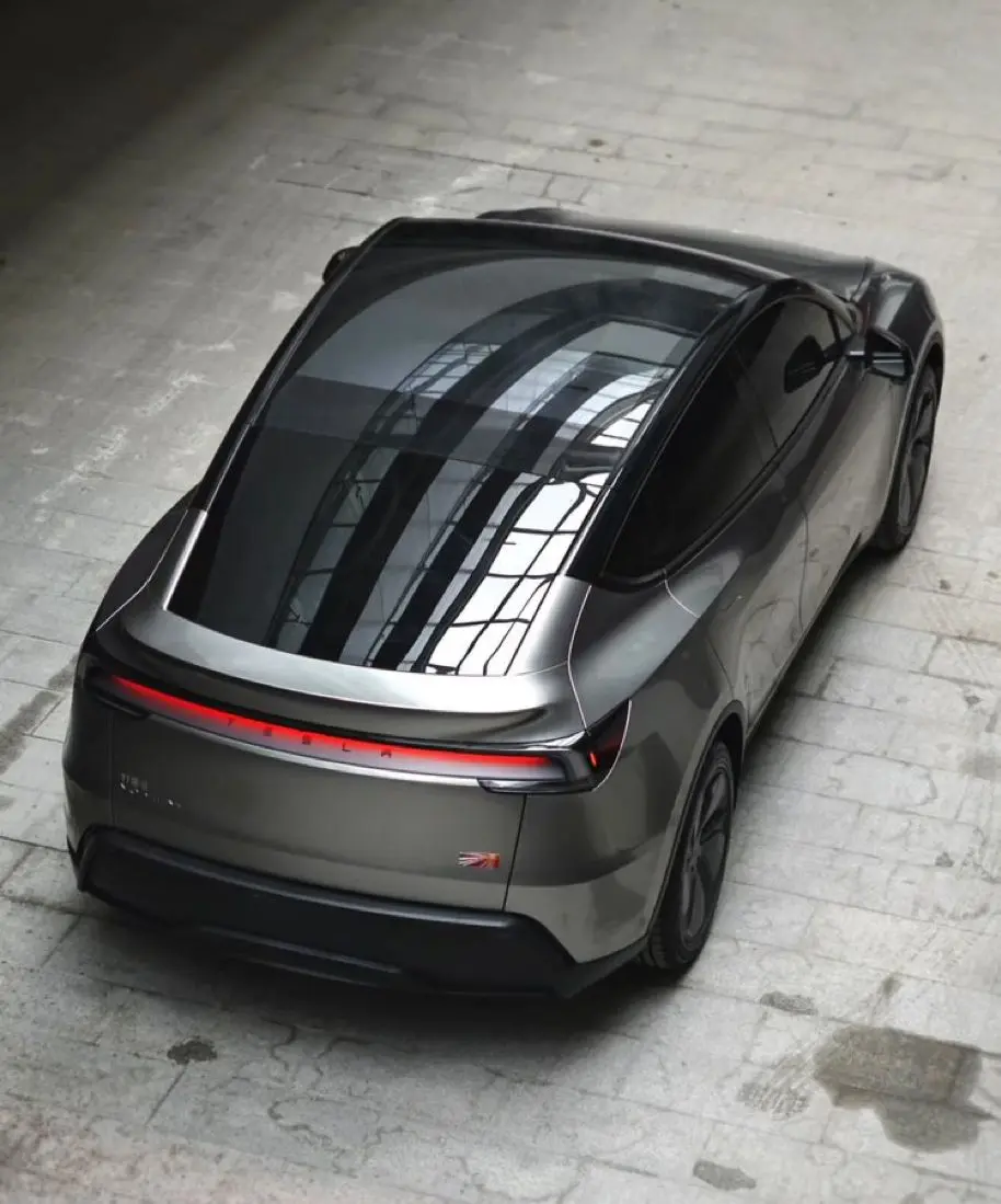 2025 Tesla Model Y rear view
