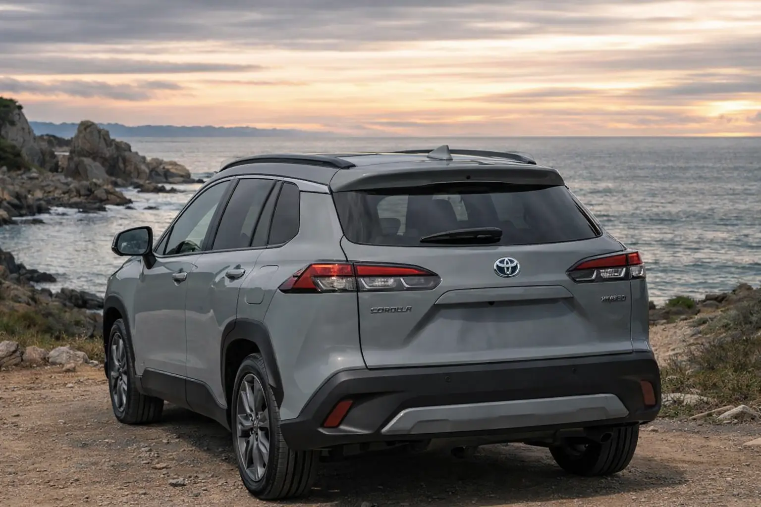 2023 Toyota Corolla Cross rear view