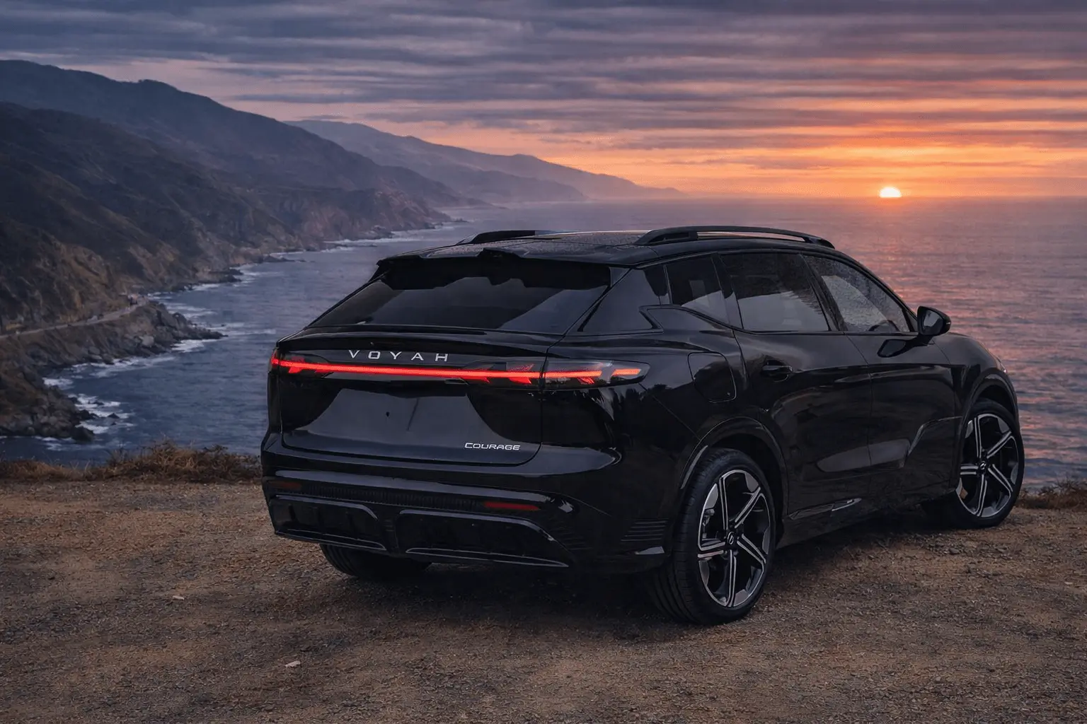 2026 Voyah Courage rear view