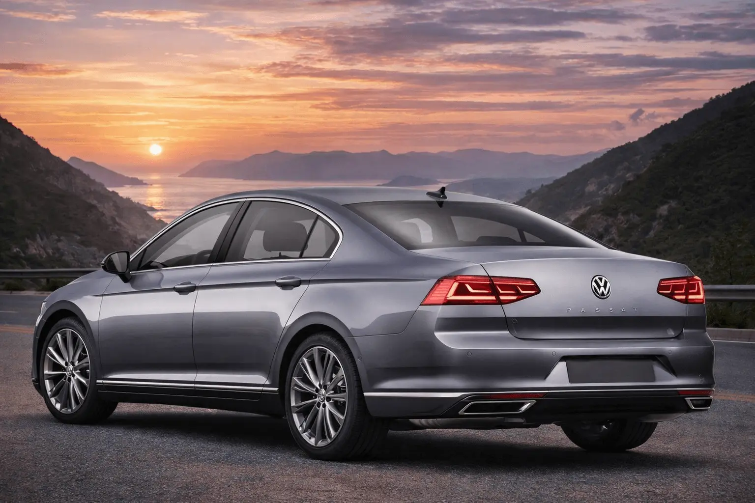 2020 Volkswagen Passat rear view
